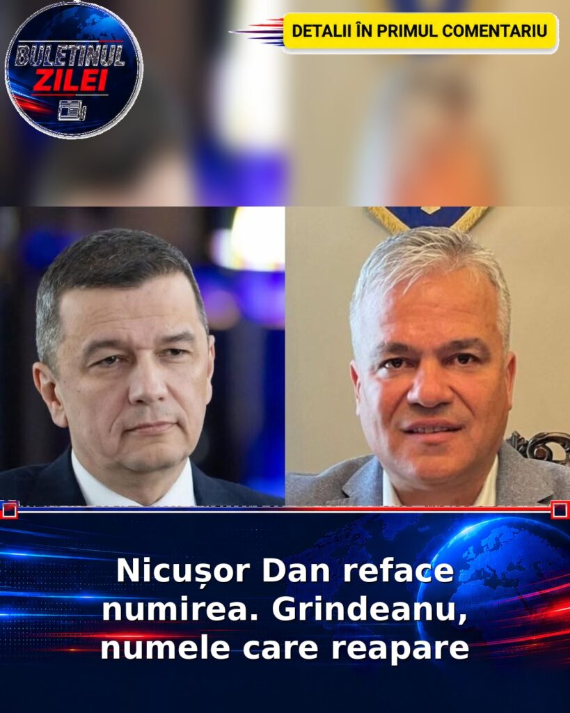 Nicușor Dan reface numirea. Grindeanu, numele care reapare