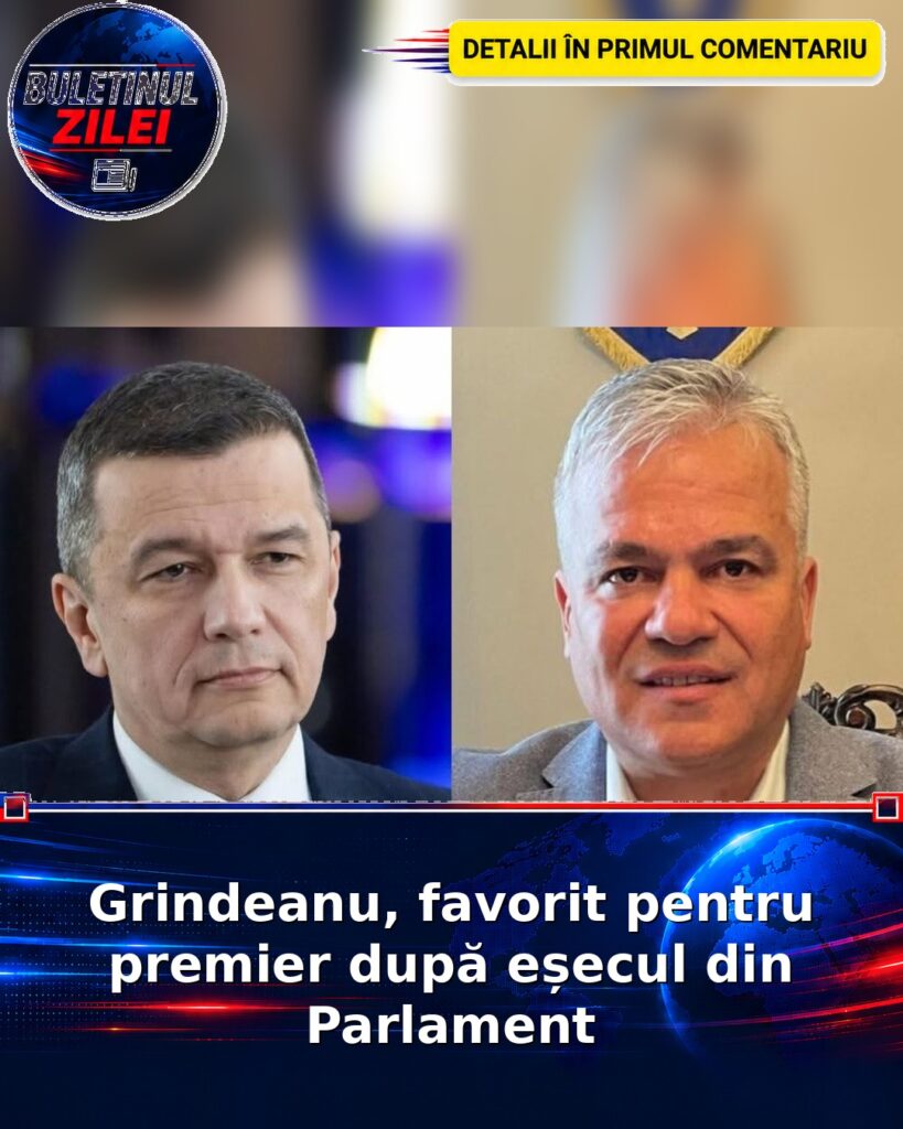 Grindeanu, favorit pentru premier după eșecul din Parlament