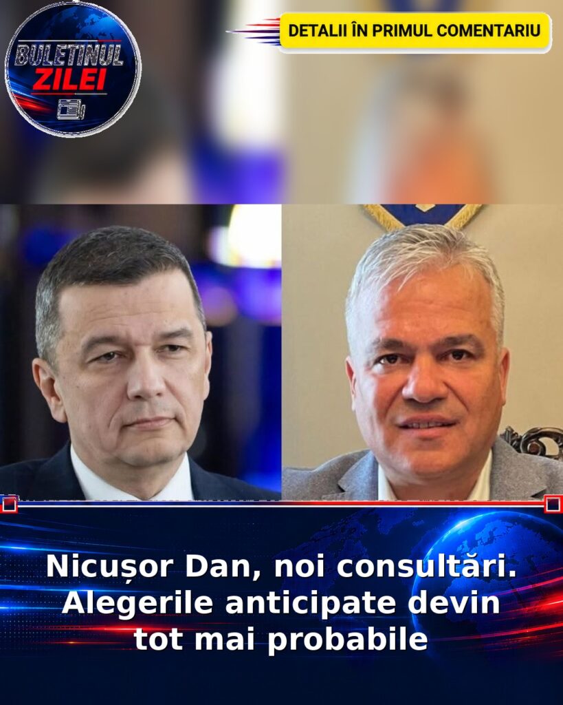 Nicușor Dan, noi consultări. Alegerile anticipate devin tot mai probabile