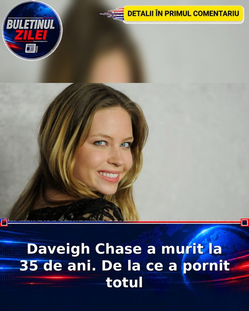 Daveigh Chase a murit la 35 de ani. De la ce a pornit totul