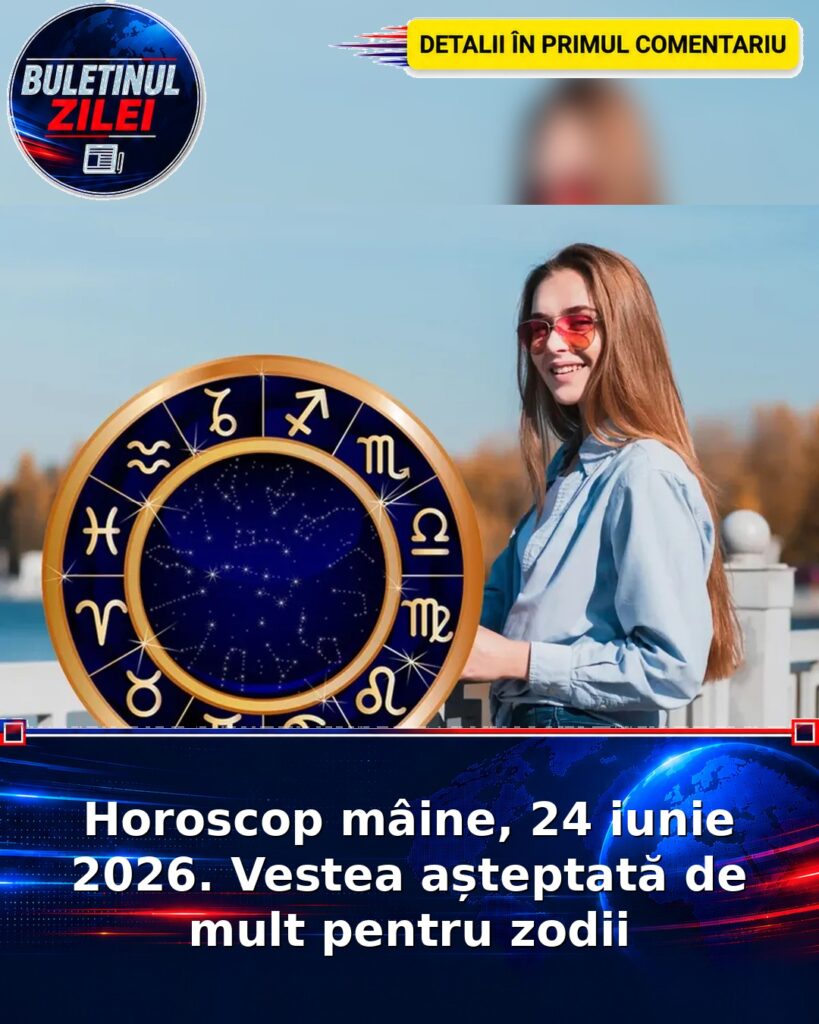 Horoscop mâine, 24 iunie 2026. Vestea așteptată de mult pentru zodii
