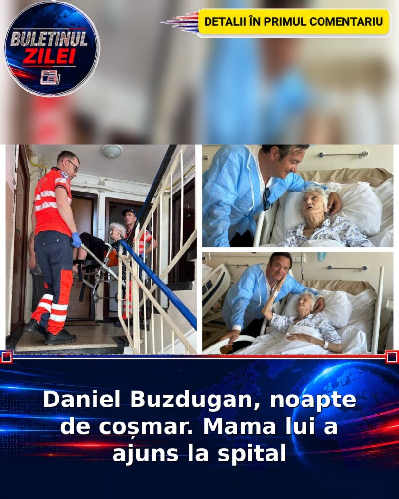 Daniel Buzdugan, noapte de coșmar. Mama lui a ajuns la spital