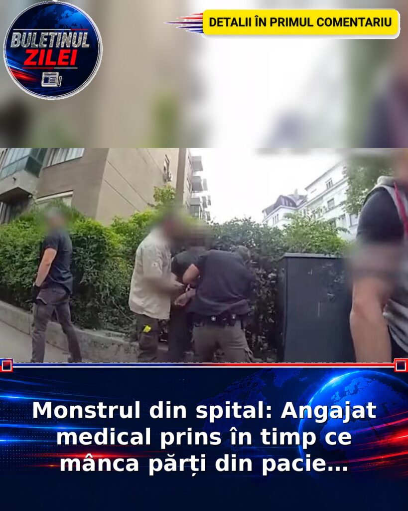 Monstrul din spital: Angajat medical prins în timp ce mânca părți din pacie…