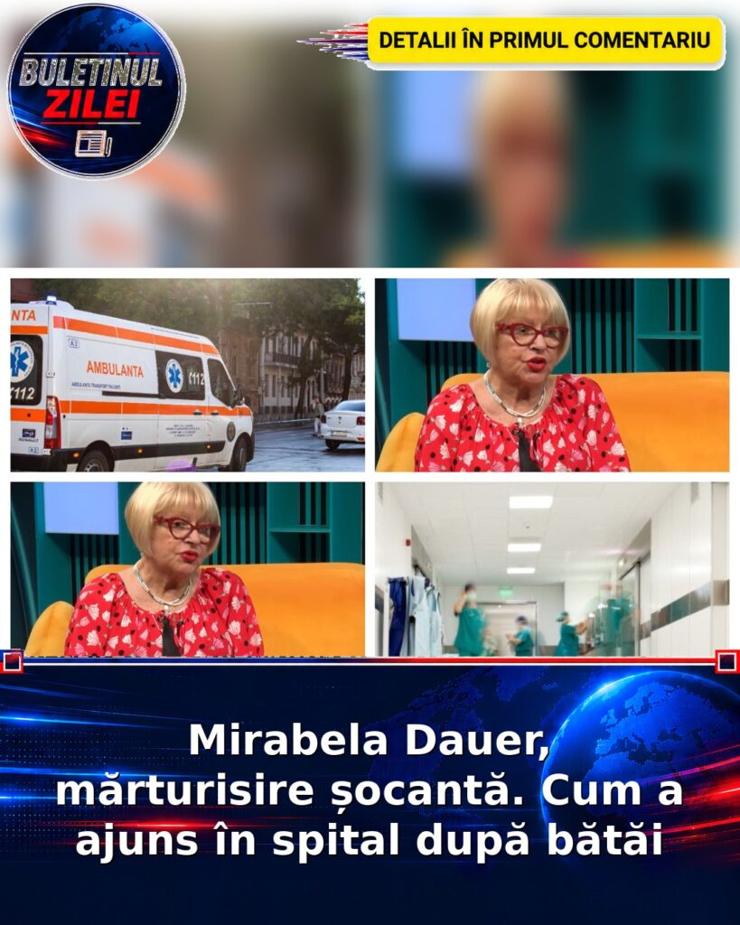 Mirabela Dauer, mărturisire șocantă. Cum a ajuns în spital după bătăi