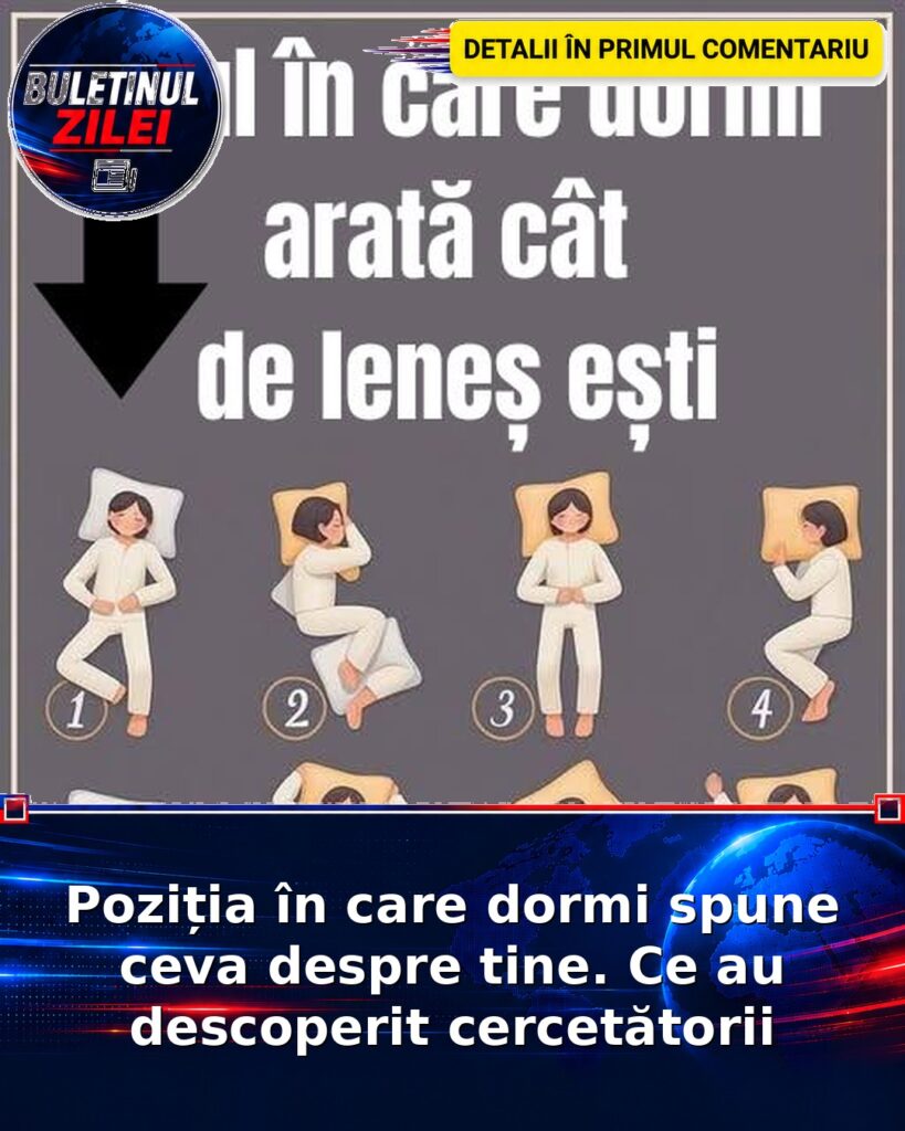 Poziția în care dormi spune ceva despre tine. Ce au descoperit cercetătorii