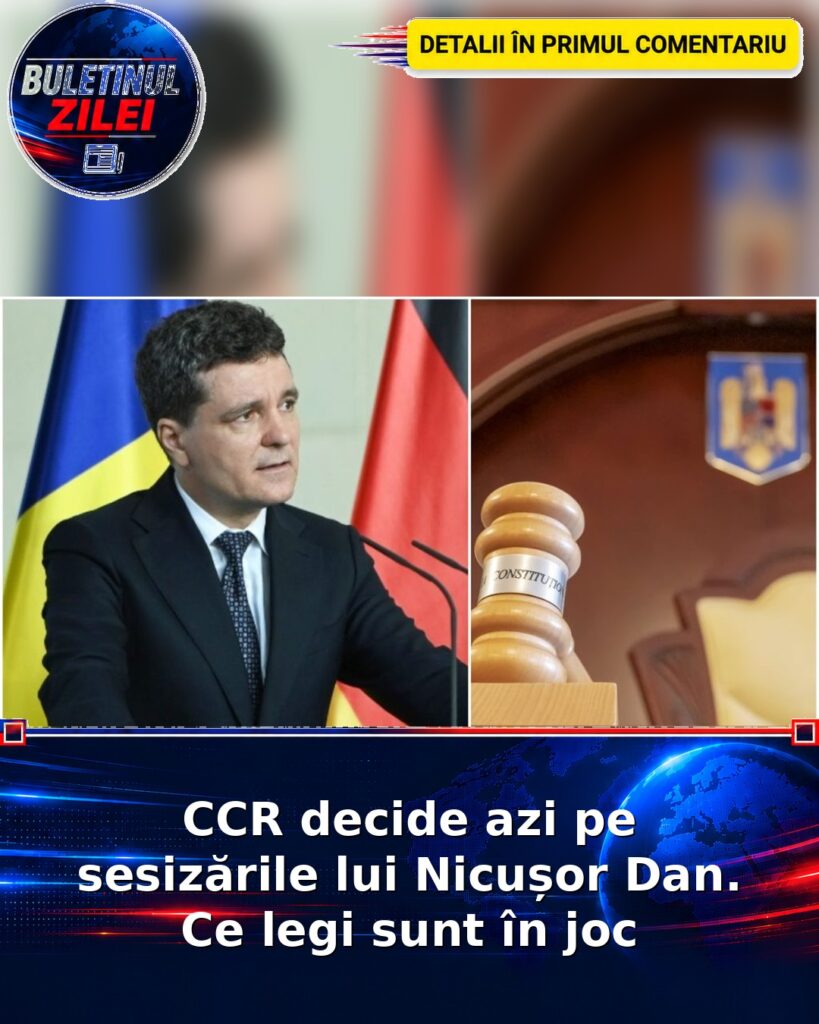 CCR decide azi pe sesizările lui Nicușor Dan. Ce legi sunt în joc