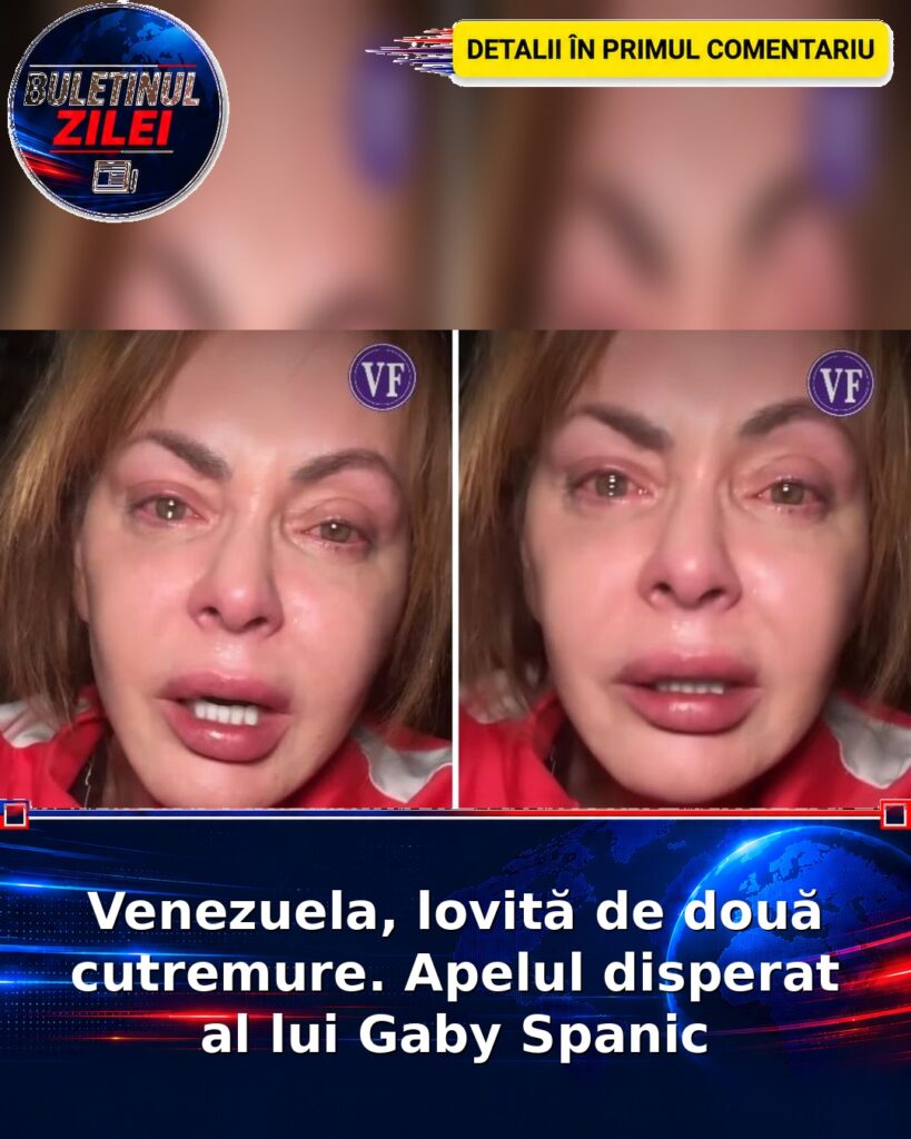 Venezuela, lovită de două cutremure. Apelul disperat al lui Gaby Spanic