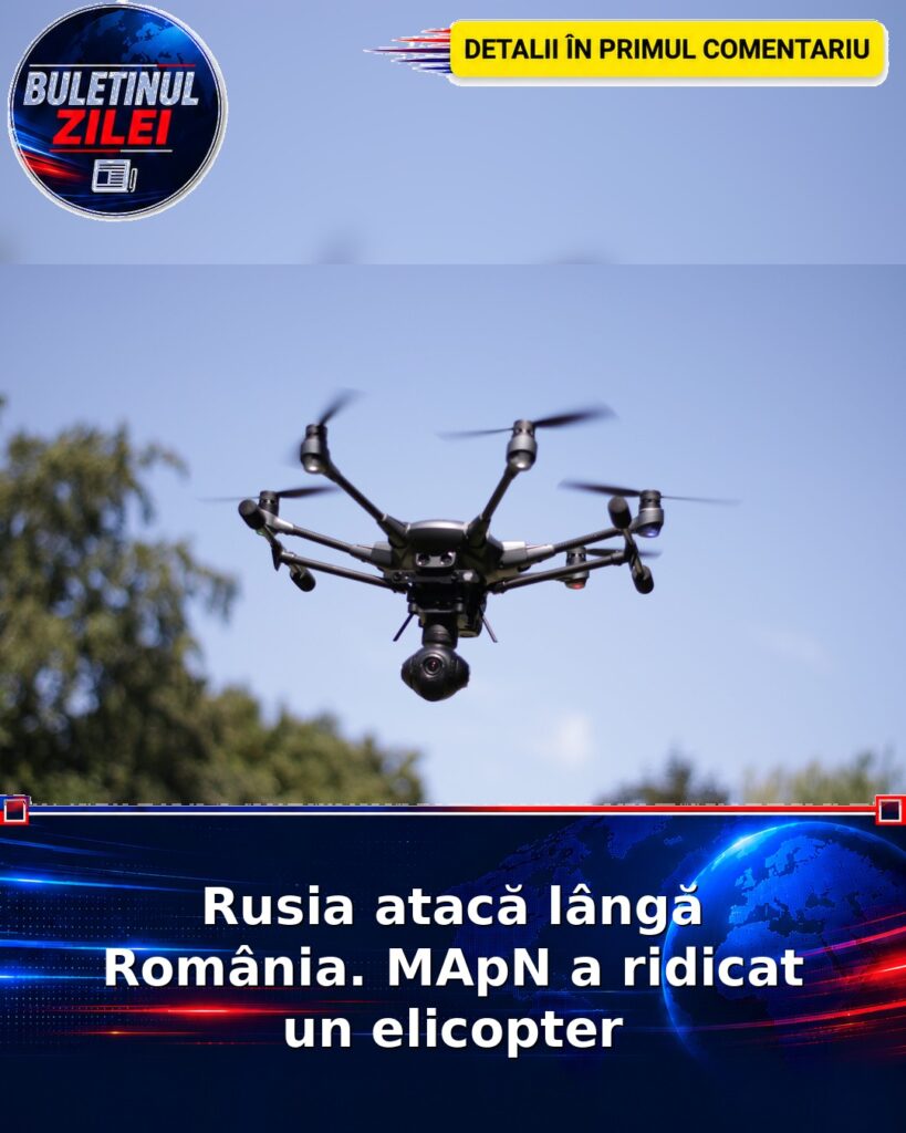 Rusia atacă lângă România. MApN a ridicat un elicopter