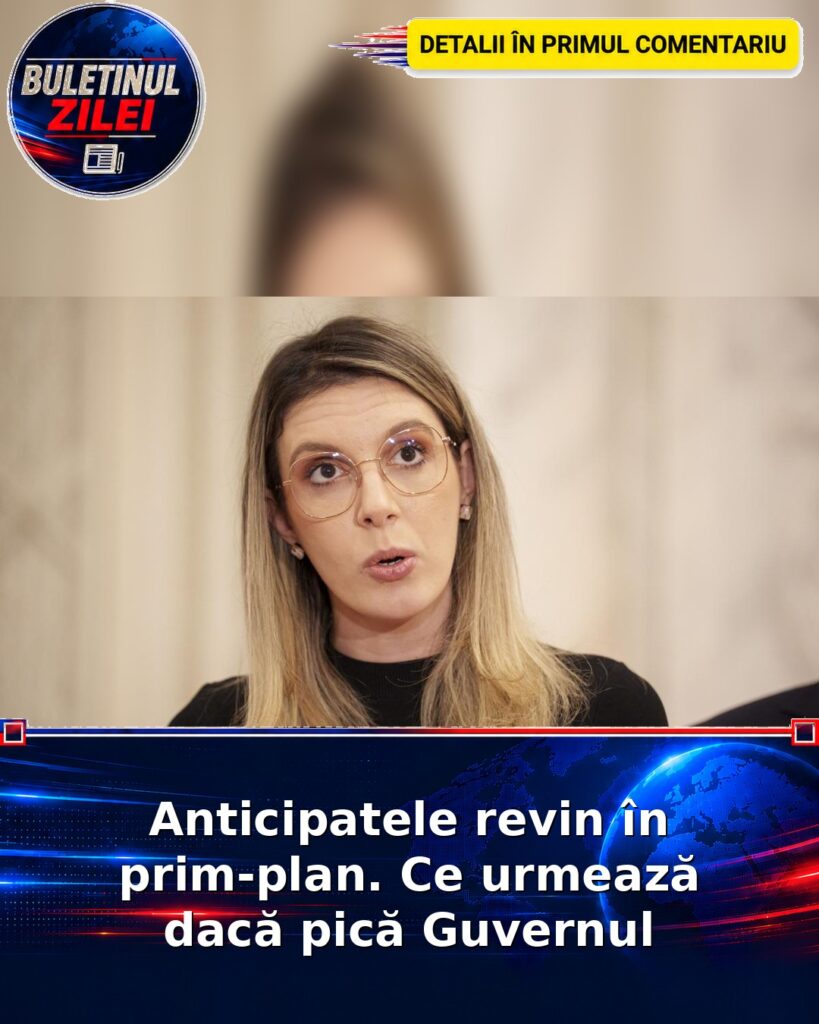 Anticipatele revin în prim-plan. Ce urmează dacă pică Guvernul