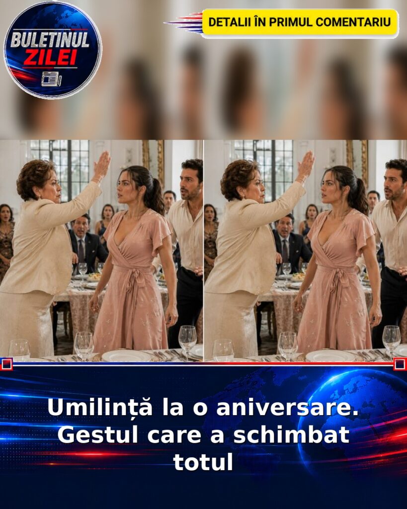 Umilință la o aniversare. Gestul care a schimbat totul