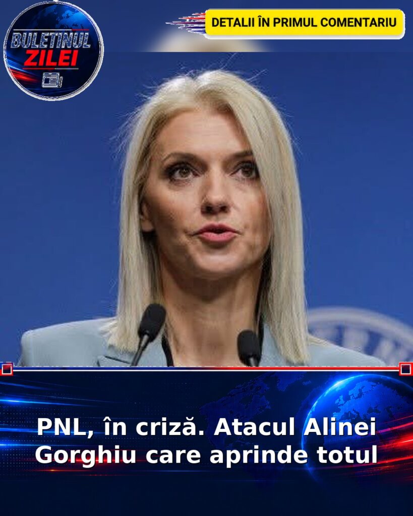 PNL, în criză. Atacul Alinei Gorghiu care aprinde totul