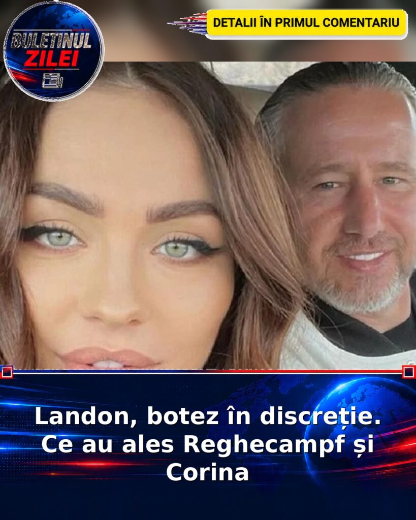 Landon, botez în discreție. Ce au ales Reghecampf și Corina