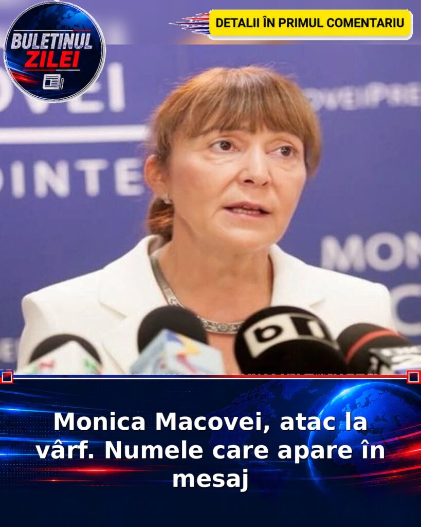 Monica Macovei, atac la vârf. Numele care apare în mesaj