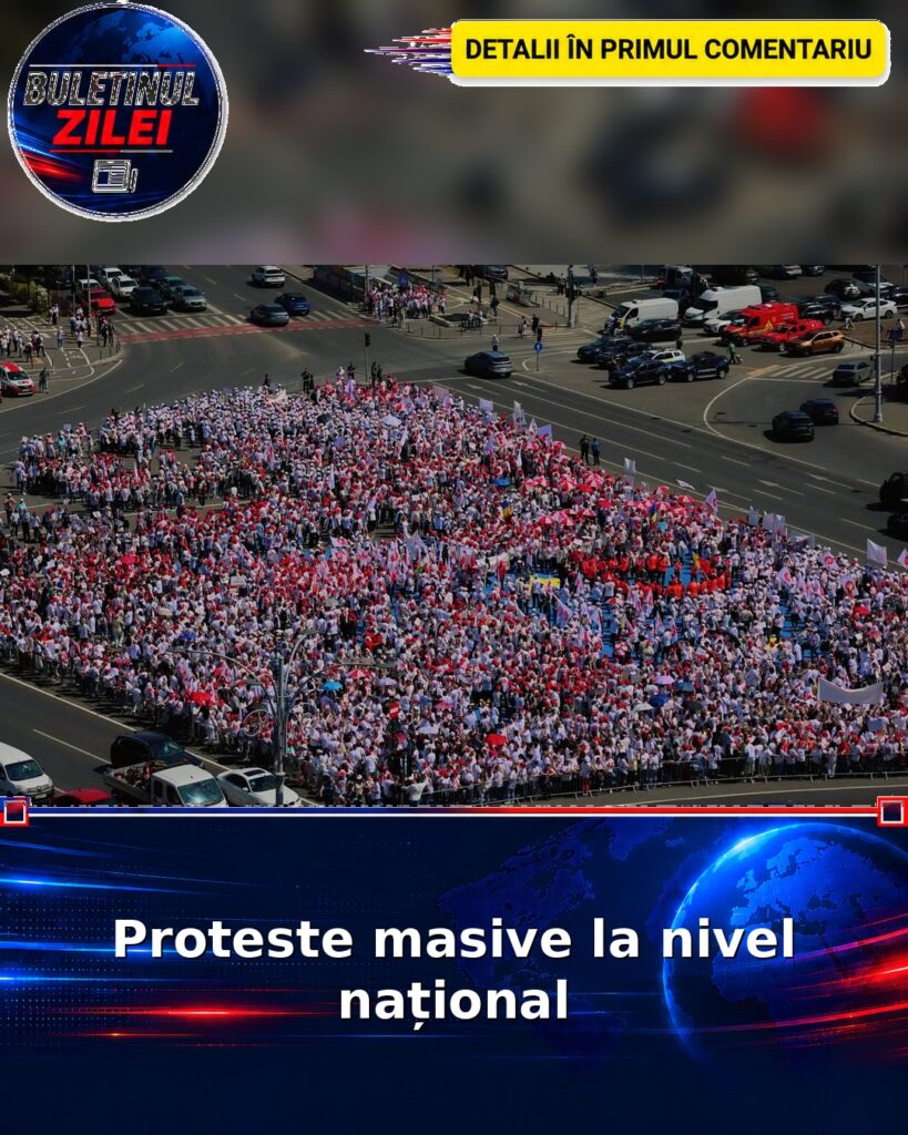 Proteste masive la nivel național