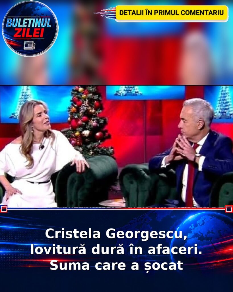 Cristela Georgescu, lovitură dură în afaceri. Suma care a șocat