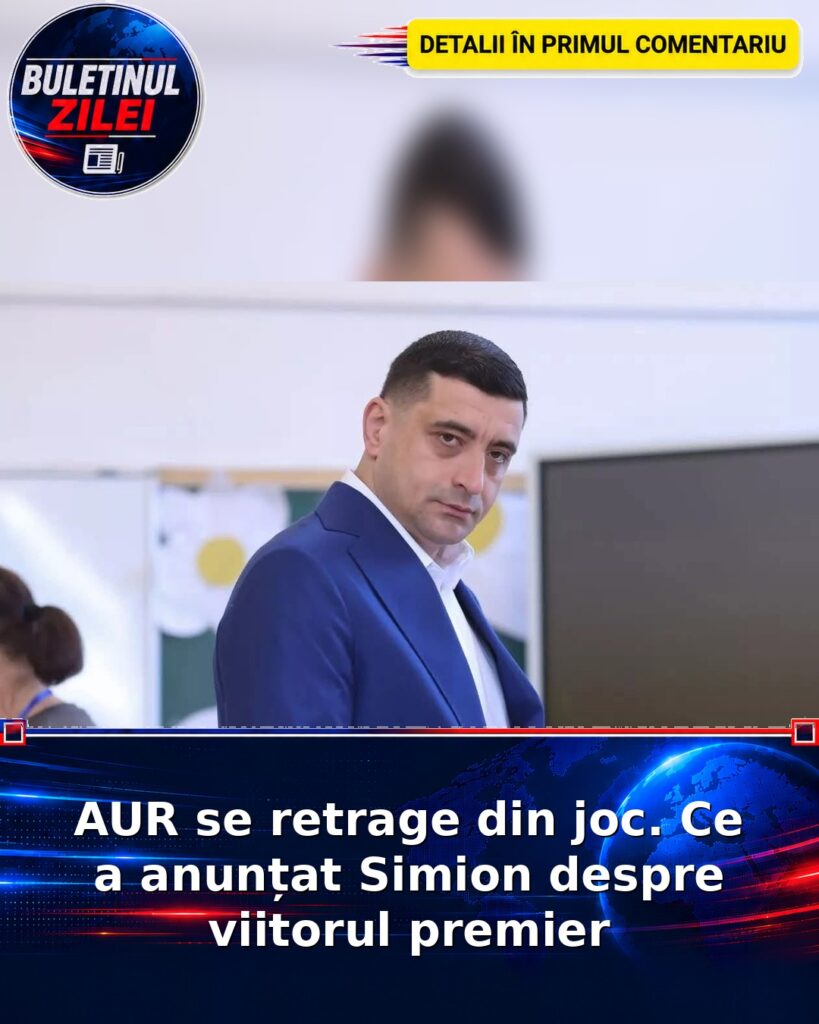 AUR se retrage din joc. Ce a anunțat Simion despre viitorul premier