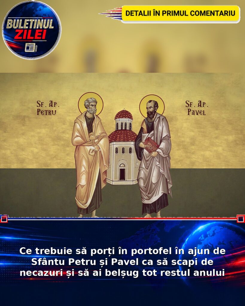Ce trebuie să porți în portofel în ajun de Sfântu Petru și Pavel ca să scapi de necazuri și să ai belșug tot restul anului
