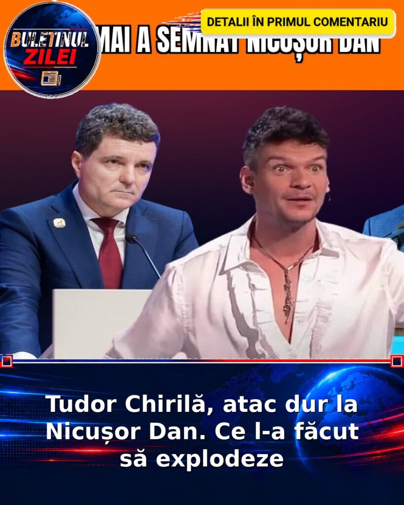 Tudor Chirilă, atac dur la Nicușor Dan. Ce l-a făcut să explodeze