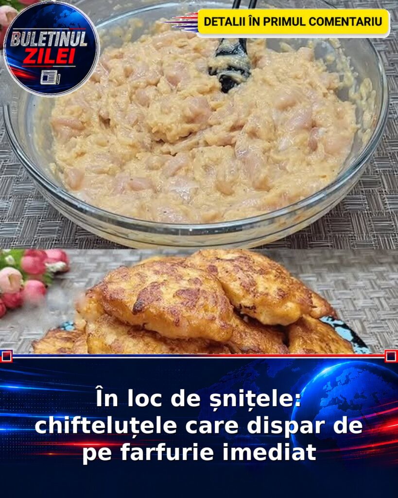 În loc de șnițele: chifteluțele care dispar de pe farfurie imediat