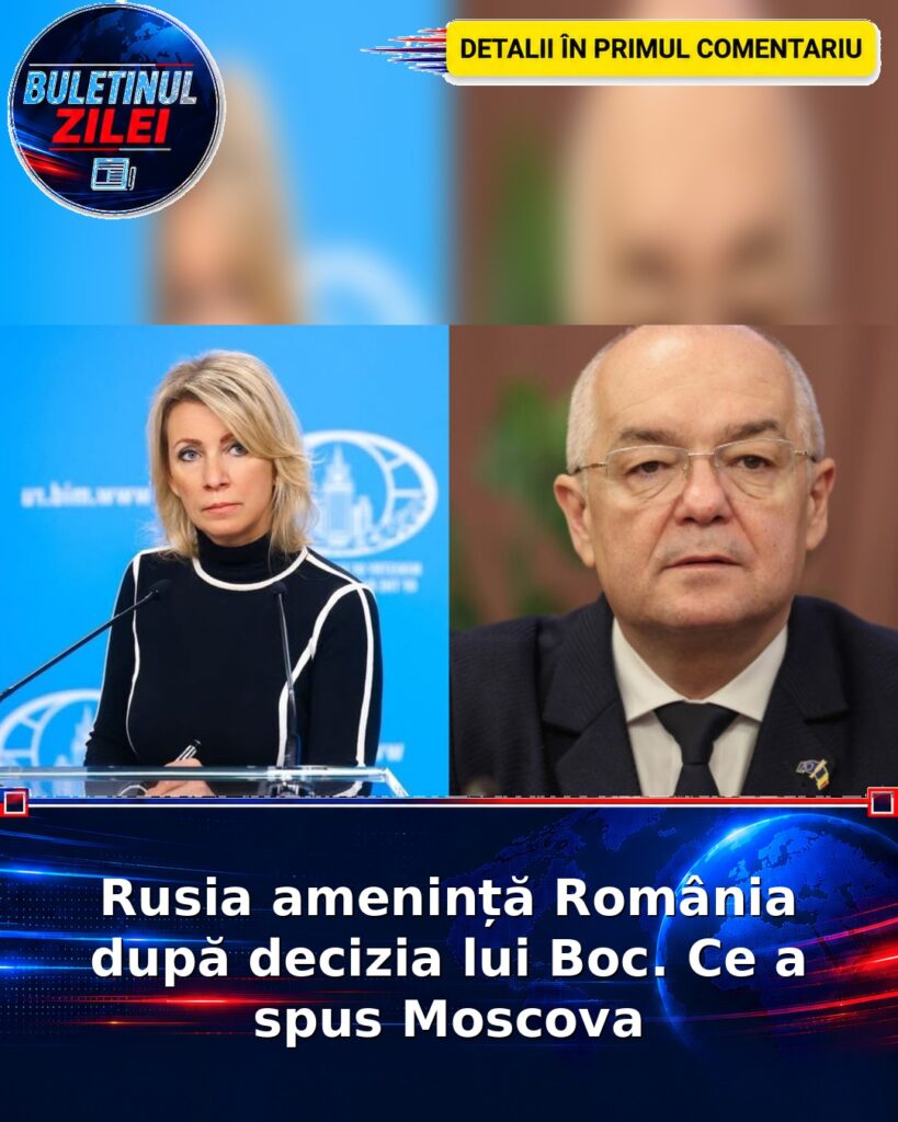 Rusia amenință România după decizia lui Boc. Ce a spus Moscova