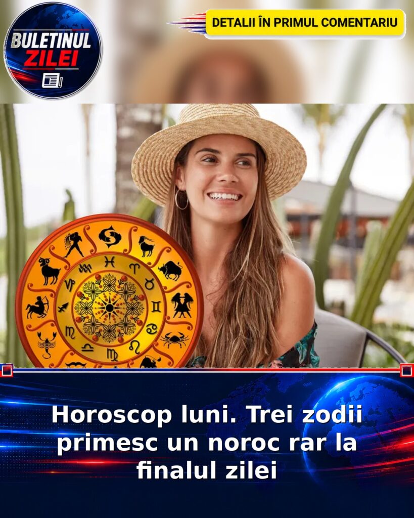 Horoscop luni. Trei zodii primesc un noroc rar la finalul zilei