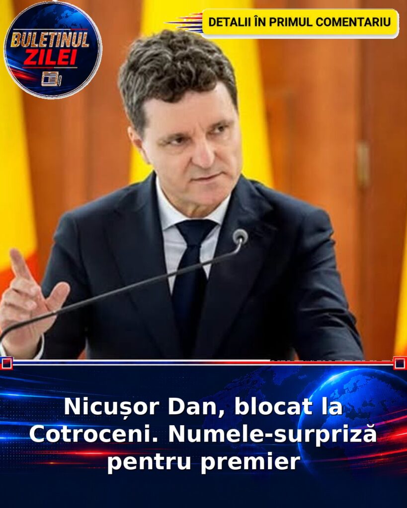 Nicușor Dan, blocat la Cotroceni. Numele-surpriză pentru premier