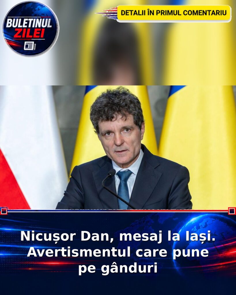 Nicușor Dan, mesaj la Iași. Avertismentul care pune pe gânduri