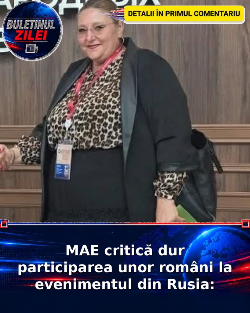 MAE critică dur participarea unor români la evenimentul din Rusia: