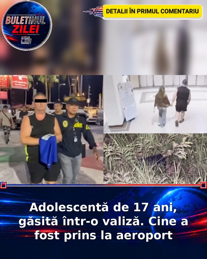 Adolescentă de 17 ani, găsită într-o valiză. Cine a fost prins la aeroport