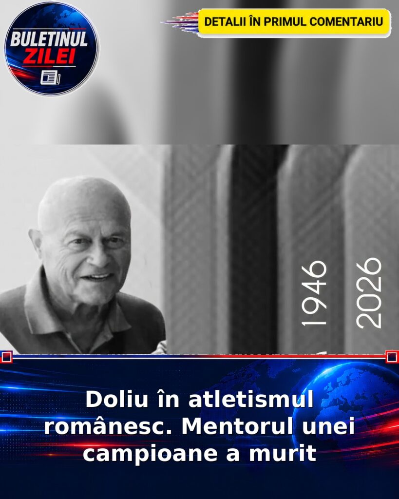 Doliu în atletismul românesc. Mentorul unei campioane a murit