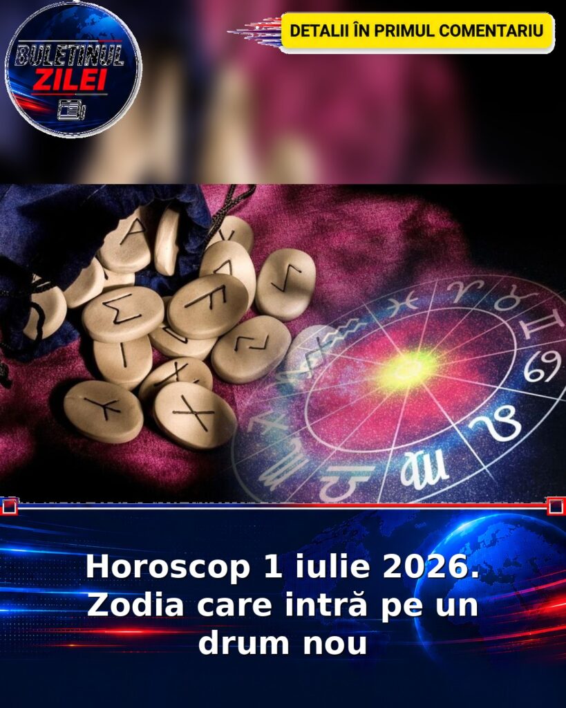 Horoscop 1 iulie 2026. Zodia care intră pe un drum nou