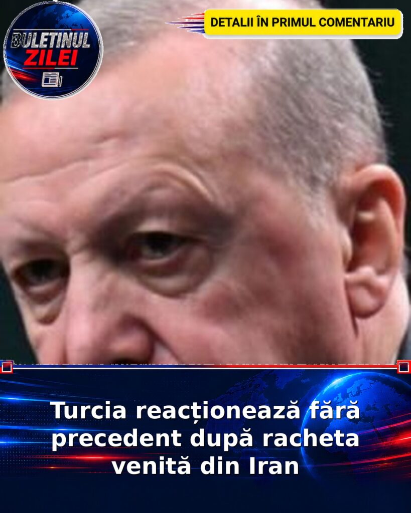 Turcia reacționează fără precedent după racheta venită din Iran