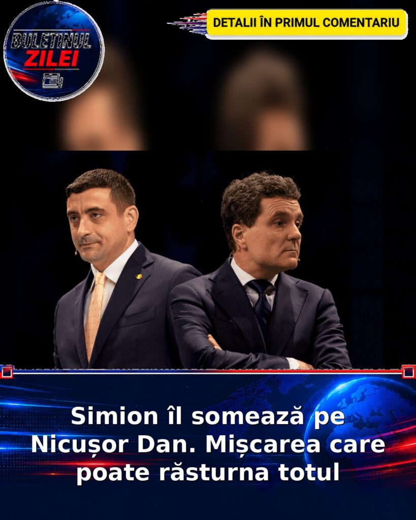 Simion îl somează pe Nicușor Dan. Mișcarea care poate răsturna totul