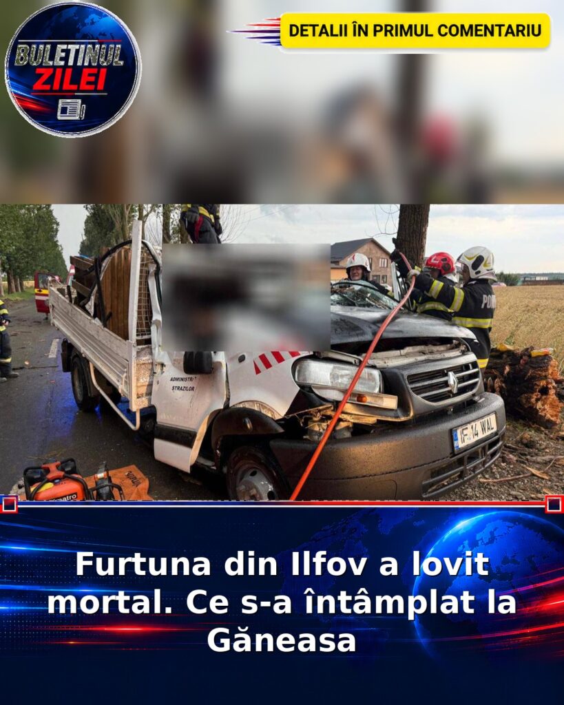 Furtuna din Ilfov a lovit mortal. Ce s-a întâmplat la Găneasa