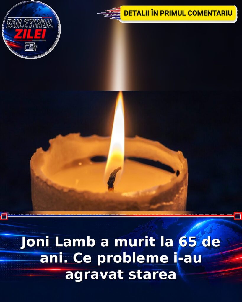 Joni Lamb a murit la 65 de ani. Ce probleme i-au agravat starea