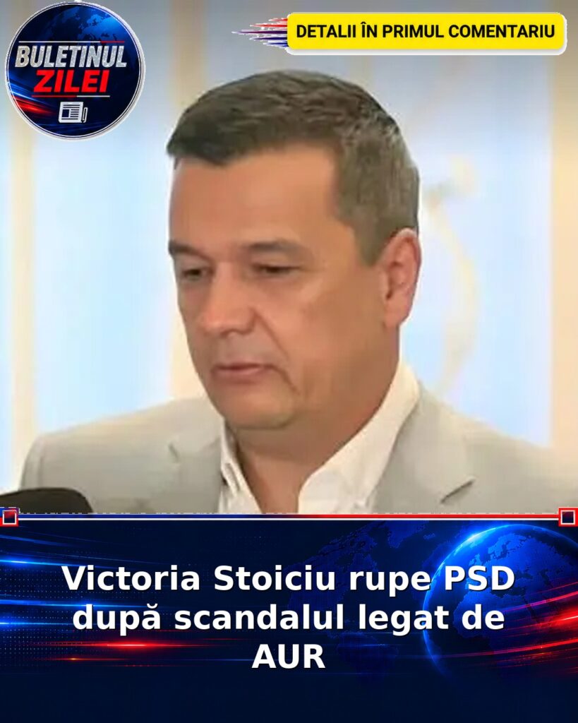 Victoria Stoiciu rupe PSD după scandalul legat de AUR