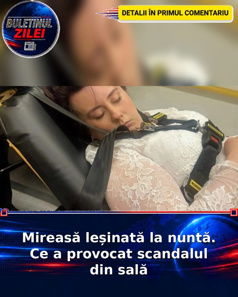 Mireasă leșinată la nuntă. Ce a provocat scandalul din sală