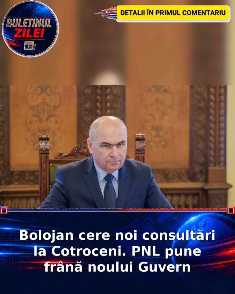 Bolojan cere noi consultări la Cotroceni. PNL pune frână noului Guvern