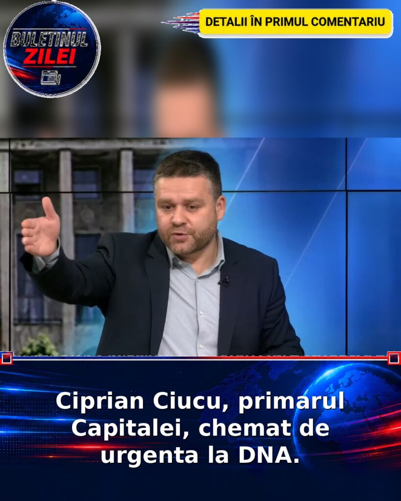Ciprian Ciucu, primarul Capitalei, chemat de urgenta la DNA.
