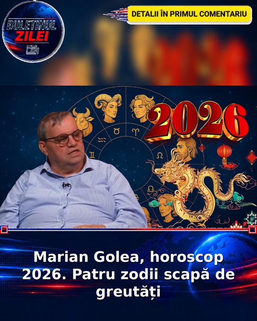 Marian Golea, horoscop 2026. Patru zodii scapă de greutăți