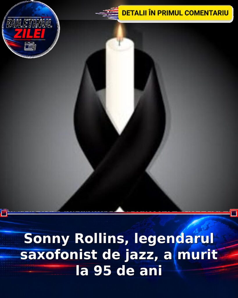 Sonny Rollins, legendarul saxofonist de jazz, a murit la 95 de ani