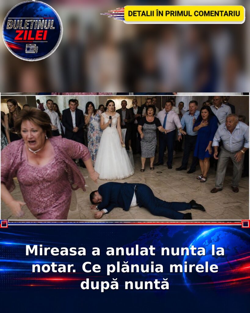 Mireasa a anulat nunta la notar. Ce plănuia mirele după nuntă