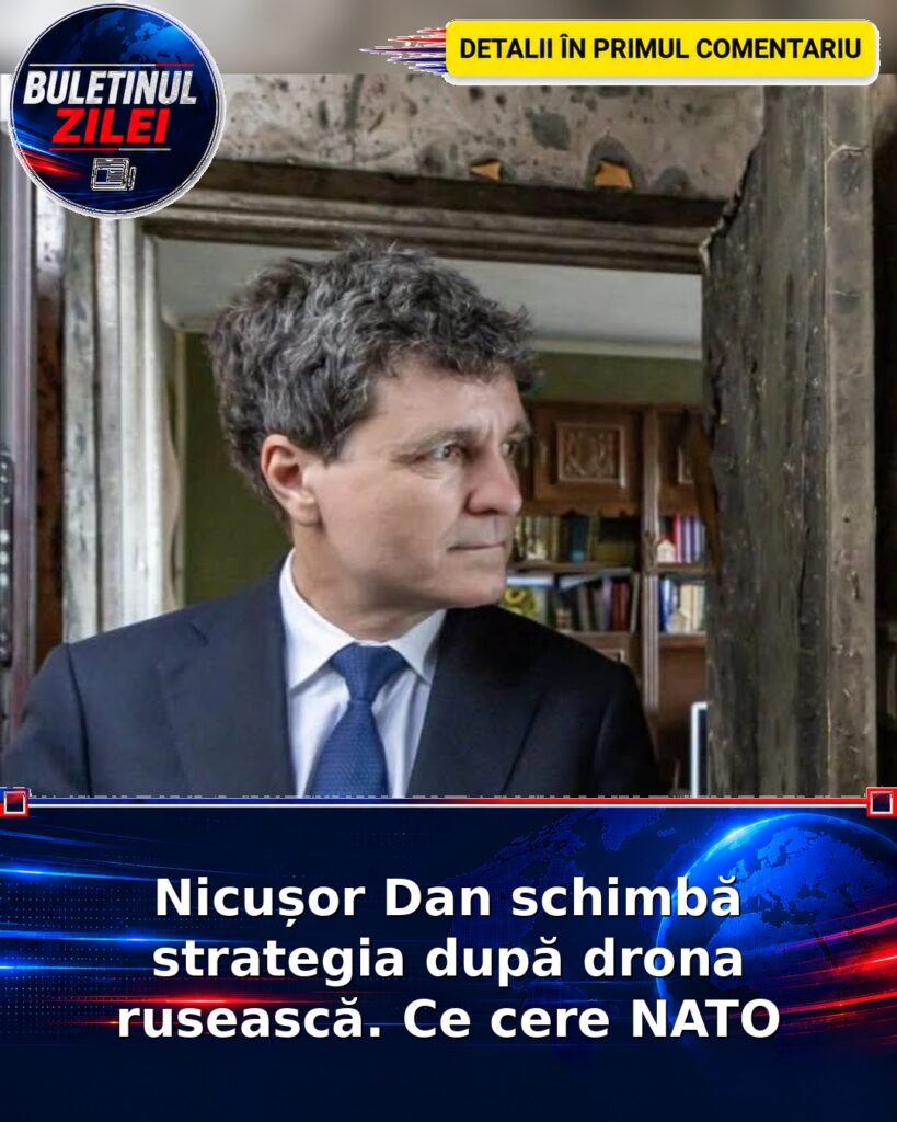 Nicușor Dan schimbă strategia după drona rusească. Ce cere NATO