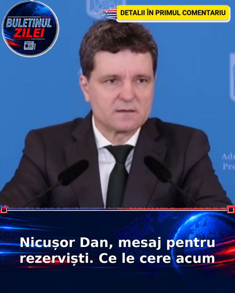 Nicușor Dan, mesaj pentru rezerviști. Ce le cere acum