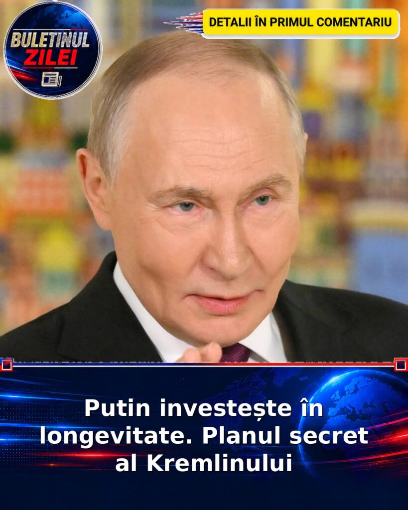 Putin investește în longevitate. Planul secret al Kremlinului