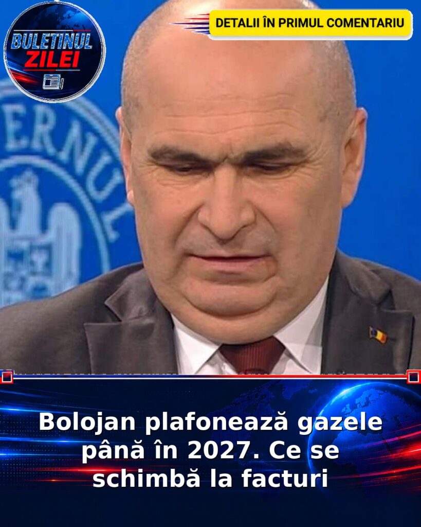 Bolojan plafonează gazele până în 2027. Ce se schimbă la facturi