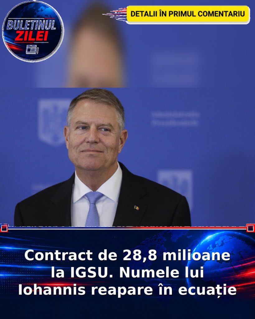 Contract de 28,8 milioane la IGSU. Numele lui Iohannis reapare în ecuație