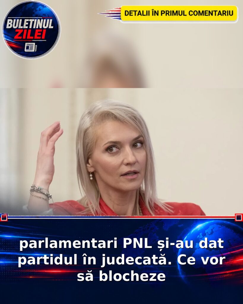 parlamentari PNL și-au dat partidul în judecată. Ce vor să blocheze