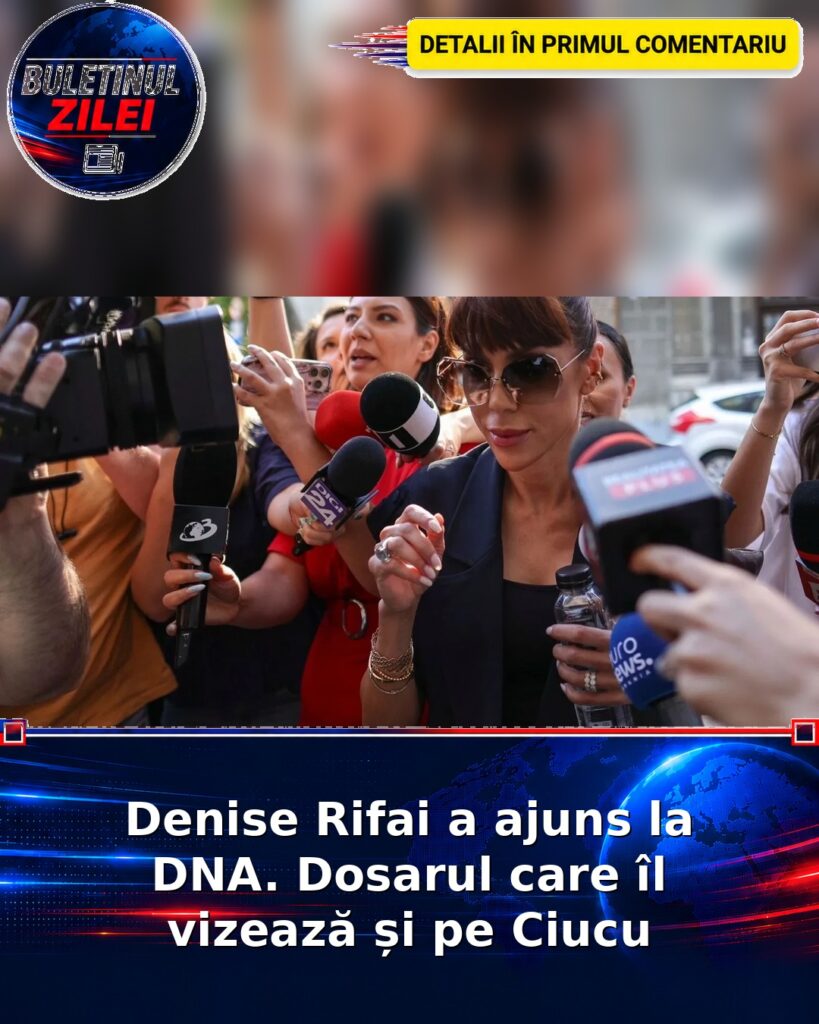Denise Rifai a ajuns la DNA. Dosarul care îl vizează și pe Ciucu