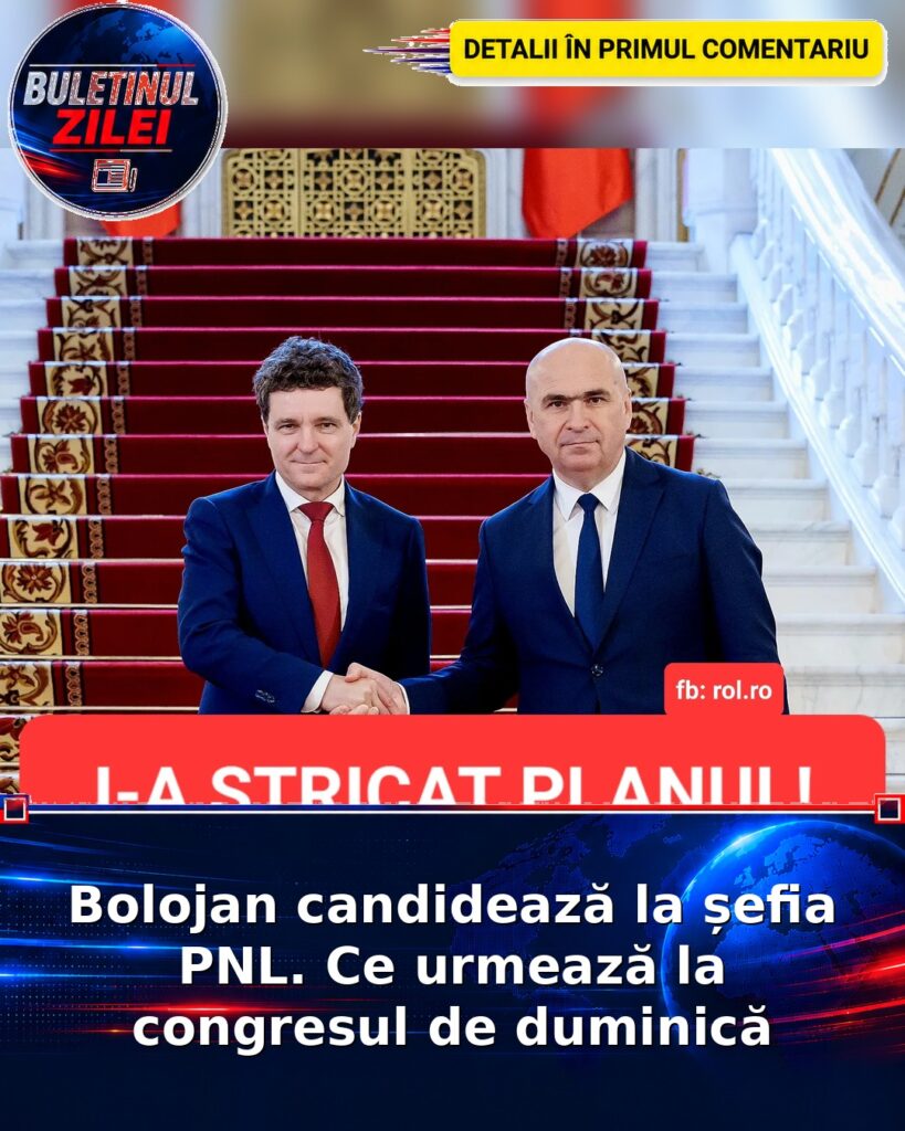Bolojan candidează la șefia PNL. Ce urmează la congresul de duminică